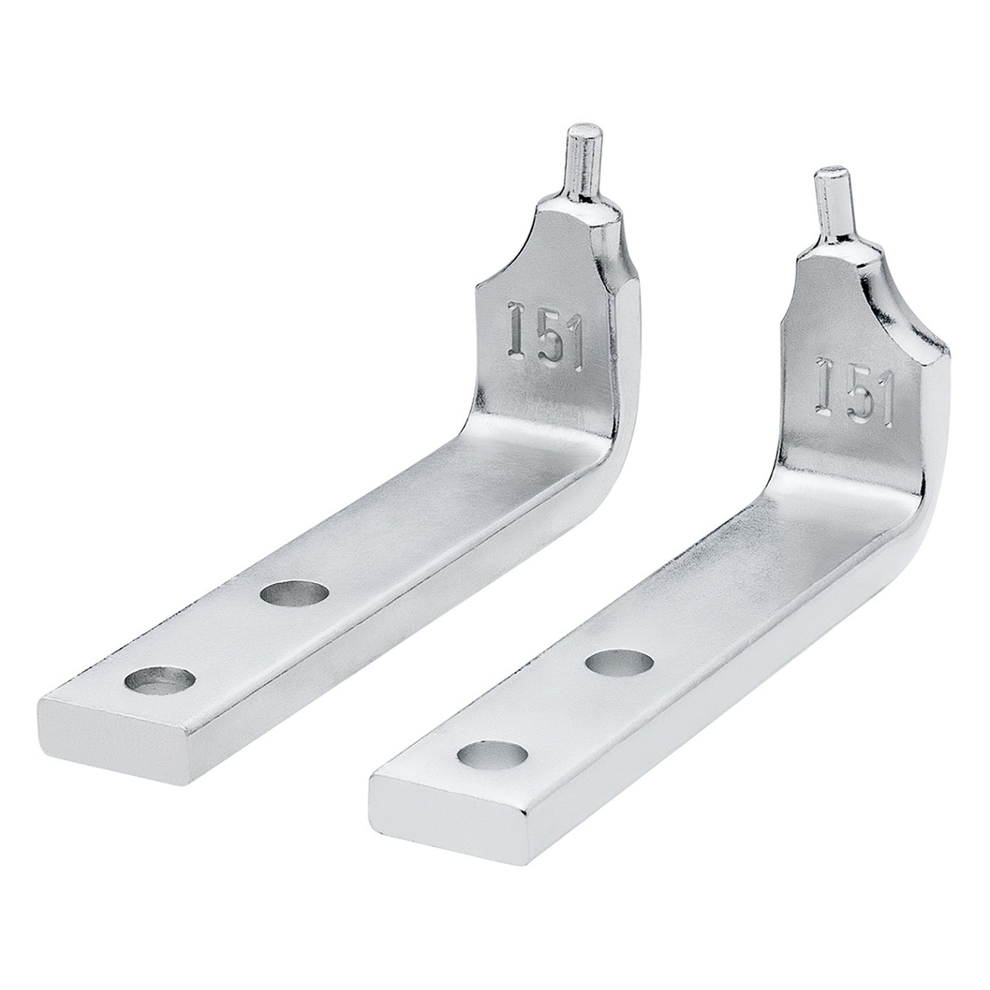 Spare tips angled for circlip pliers 44 20 J51, 1 pair
