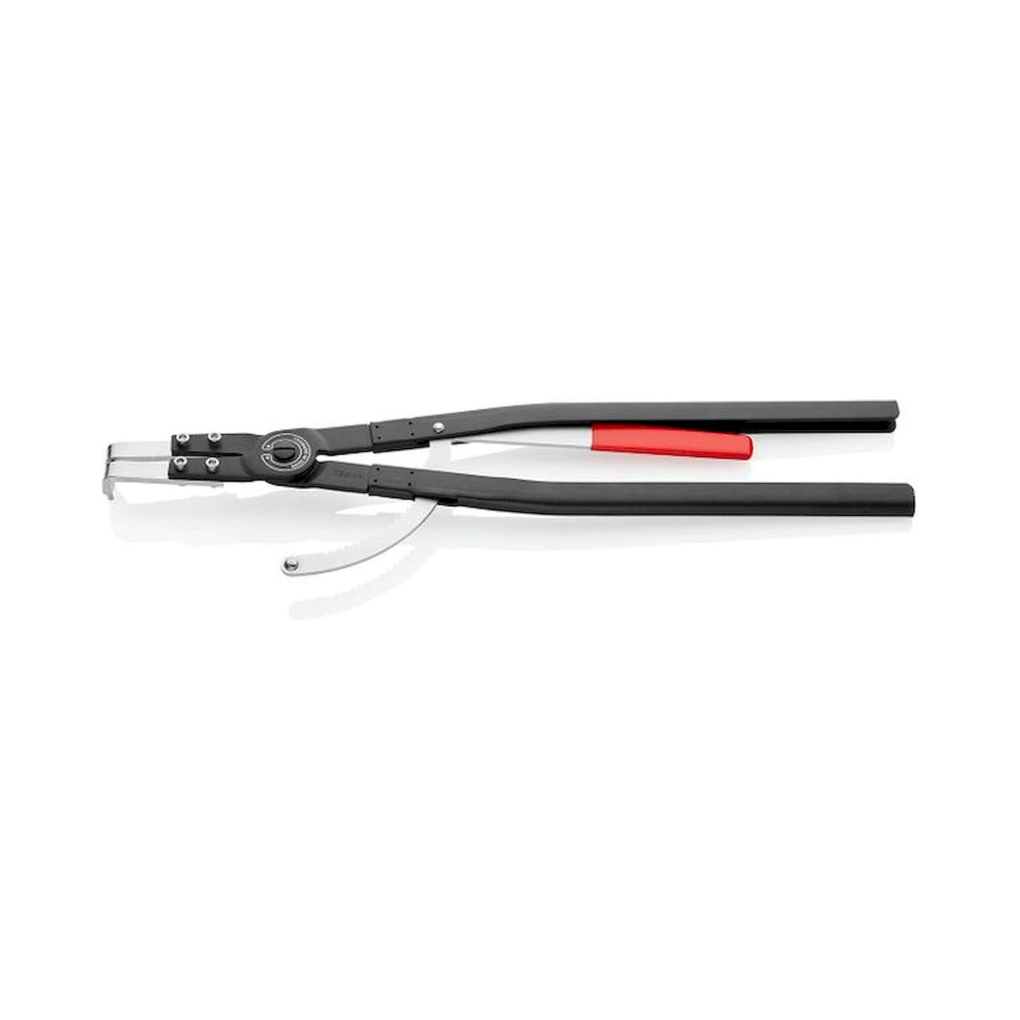 Knipex 44 20 J61. Sicherungsringzange für Innenringe in Bohrungen, schwarz pulverbeschichtet, 600 mm