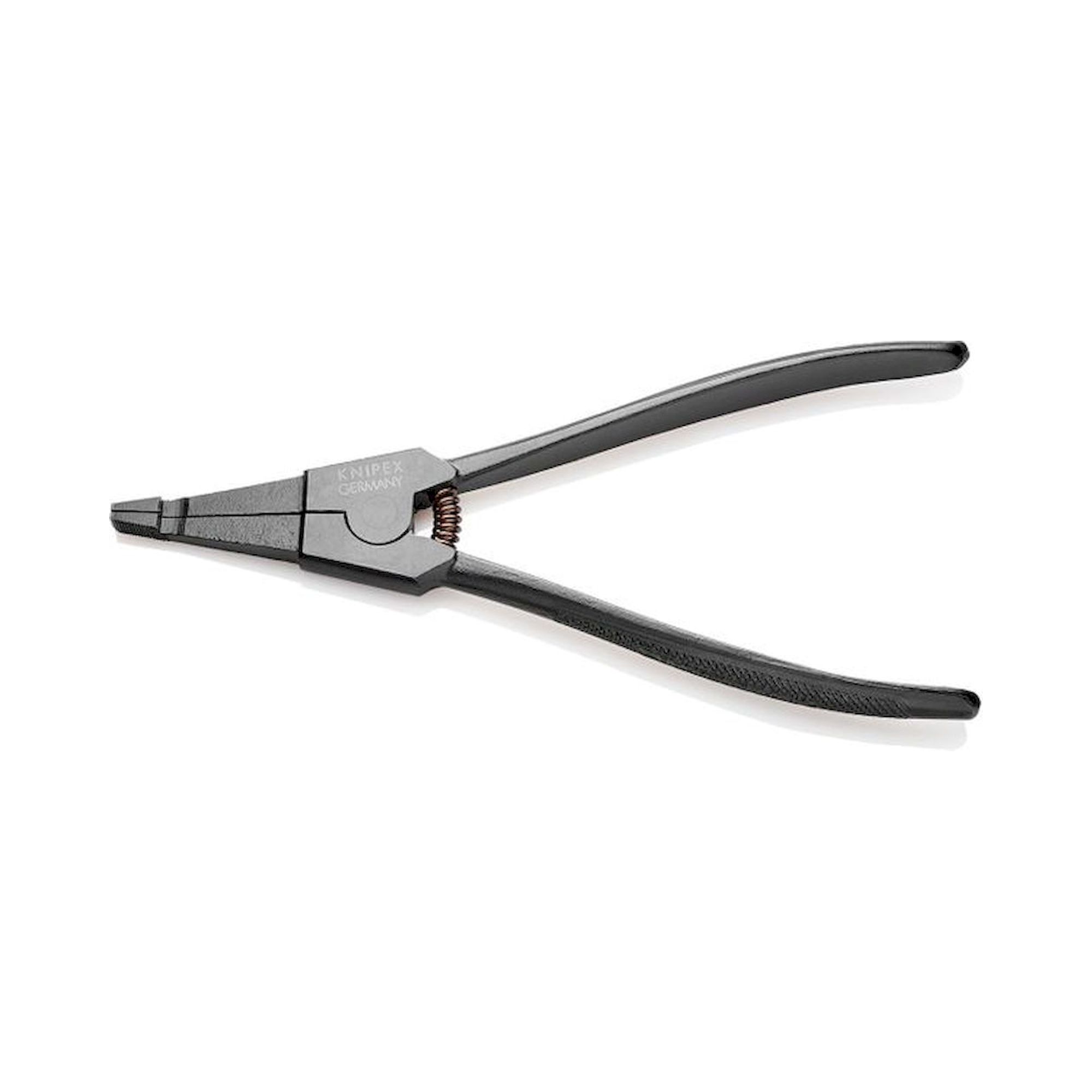 Knipex 45 10 170. Montagezange für Sprengringe auf Wellen, brüniert, 170 mm