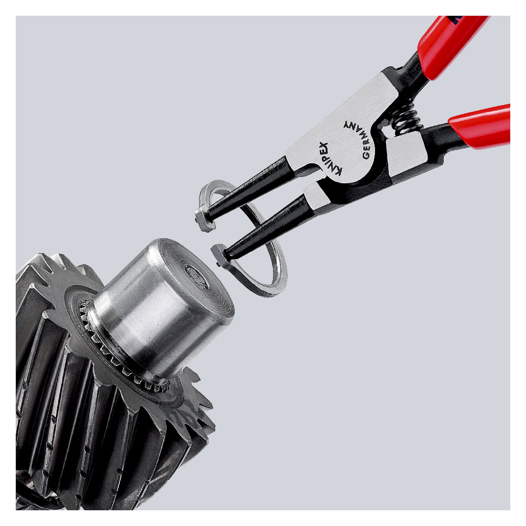 Circlip pliers for external circlips on shafts, Ø 10 - 25 mm, DIN 5254 A, 140 mm