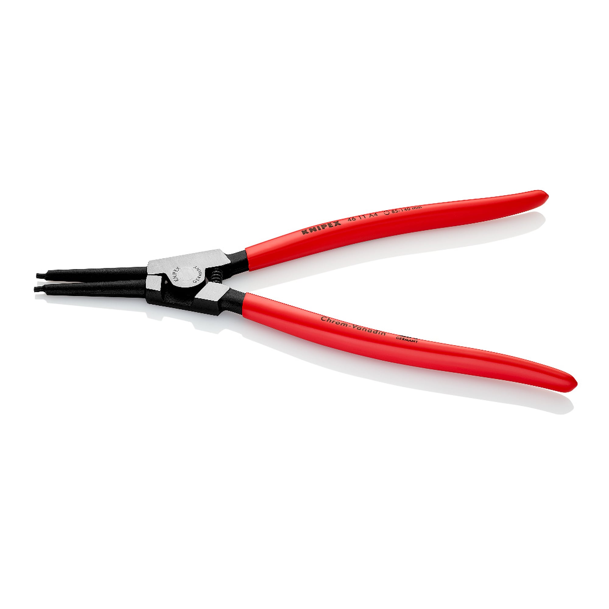 Pince pour circlips extérieurs d'arbre Ø 85 - 140 mm, forgée, 320 mm