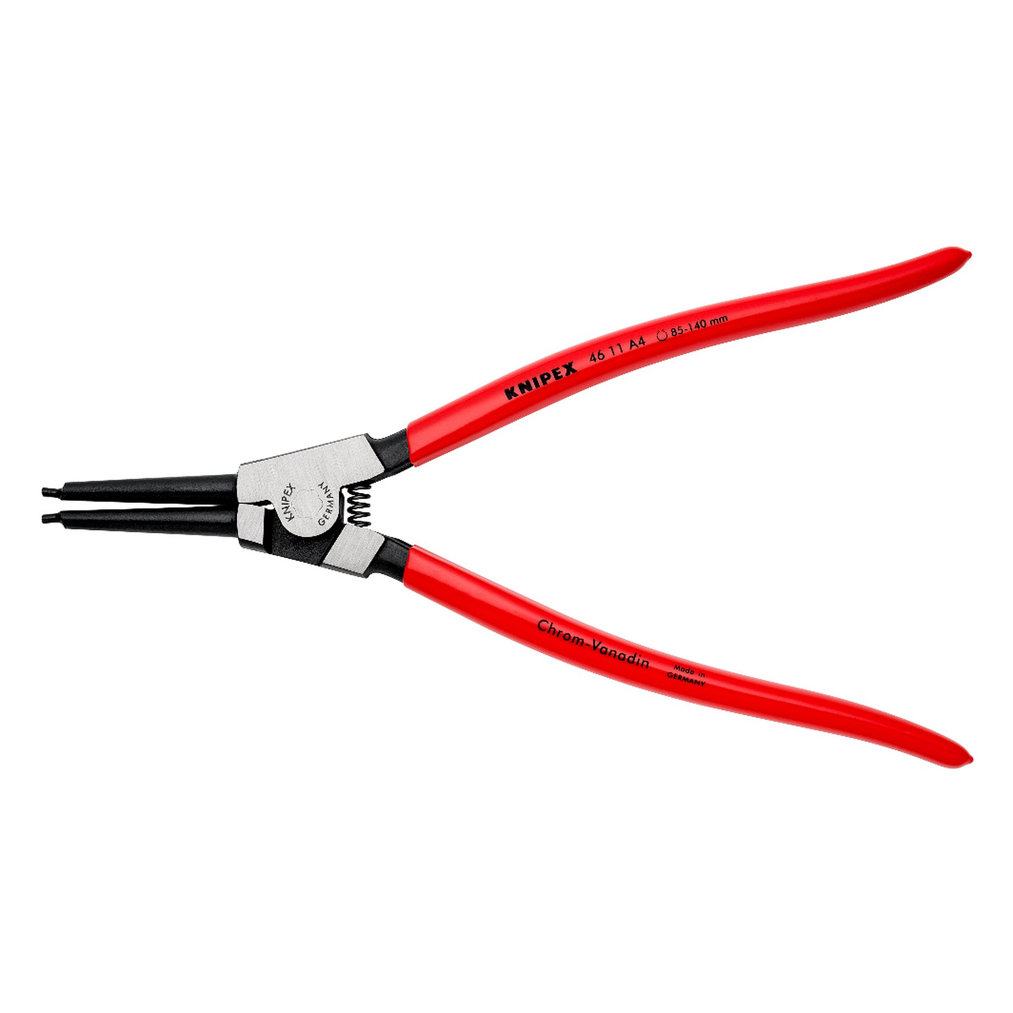 Pince pour circlips extérieurs d'arbre Ø 85 - 140 mm, forgée, 320 mm