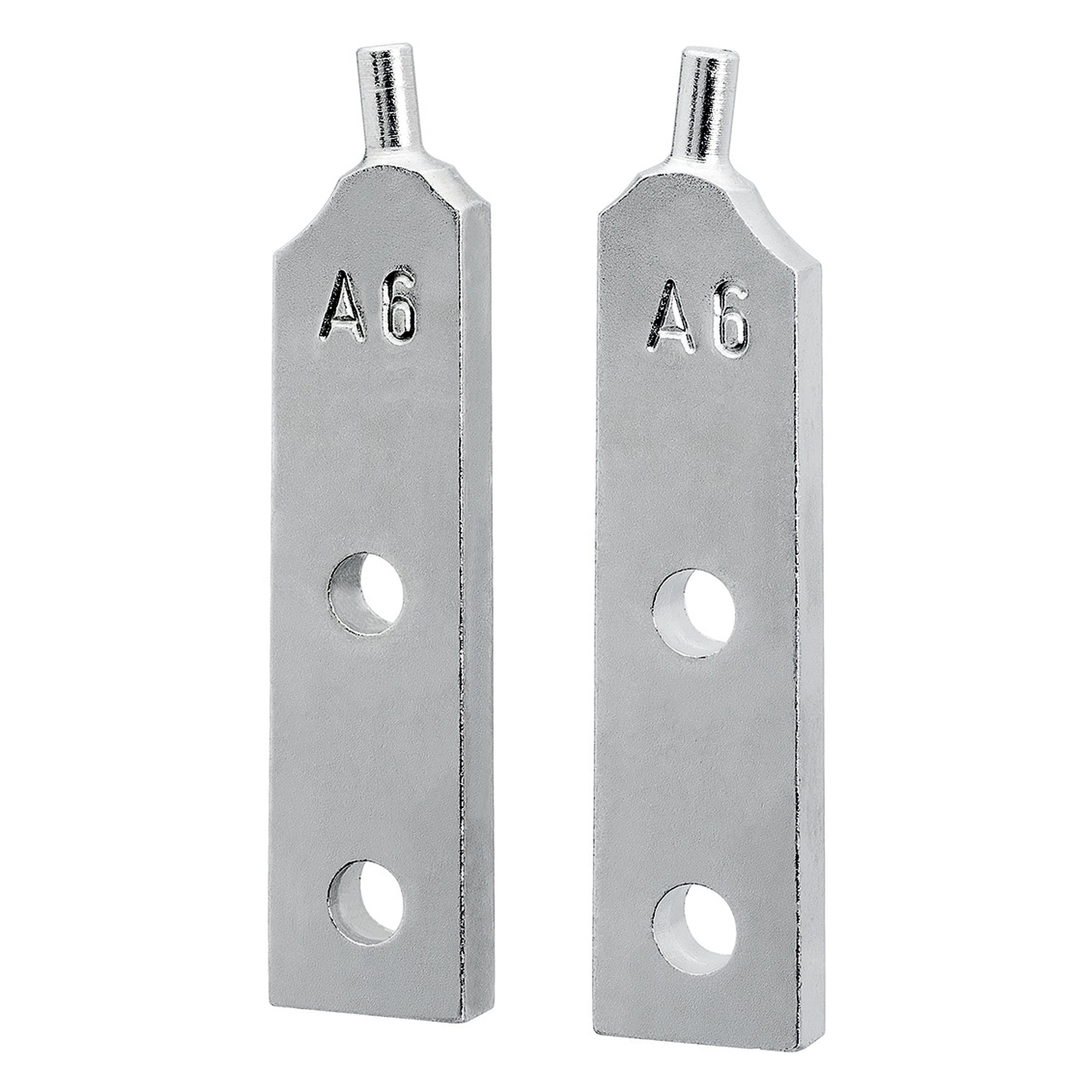 1 pair of straight spare tips for 46 10 A6 circlip pliers, 32 mm