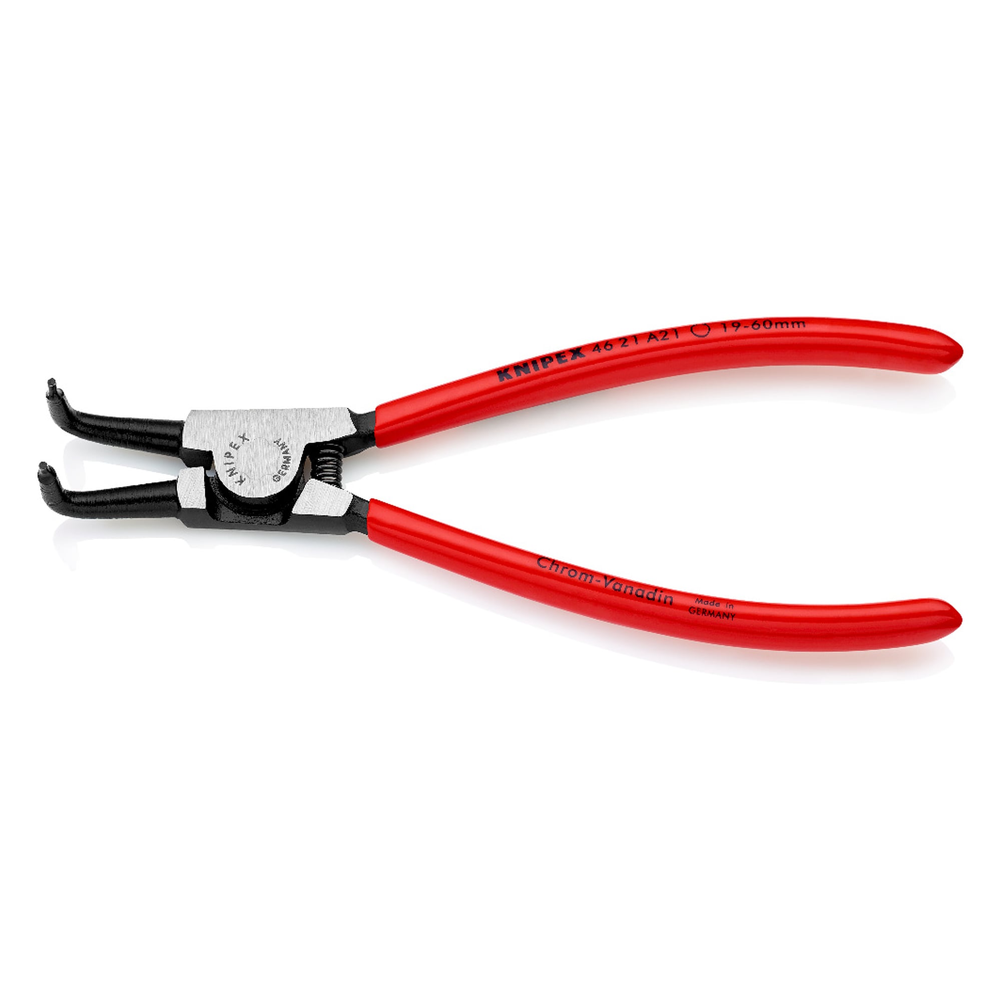 Pince pour circlips extérieurs d'arbre Ø 19 - 60 mm, atramentée noir, 170 mm