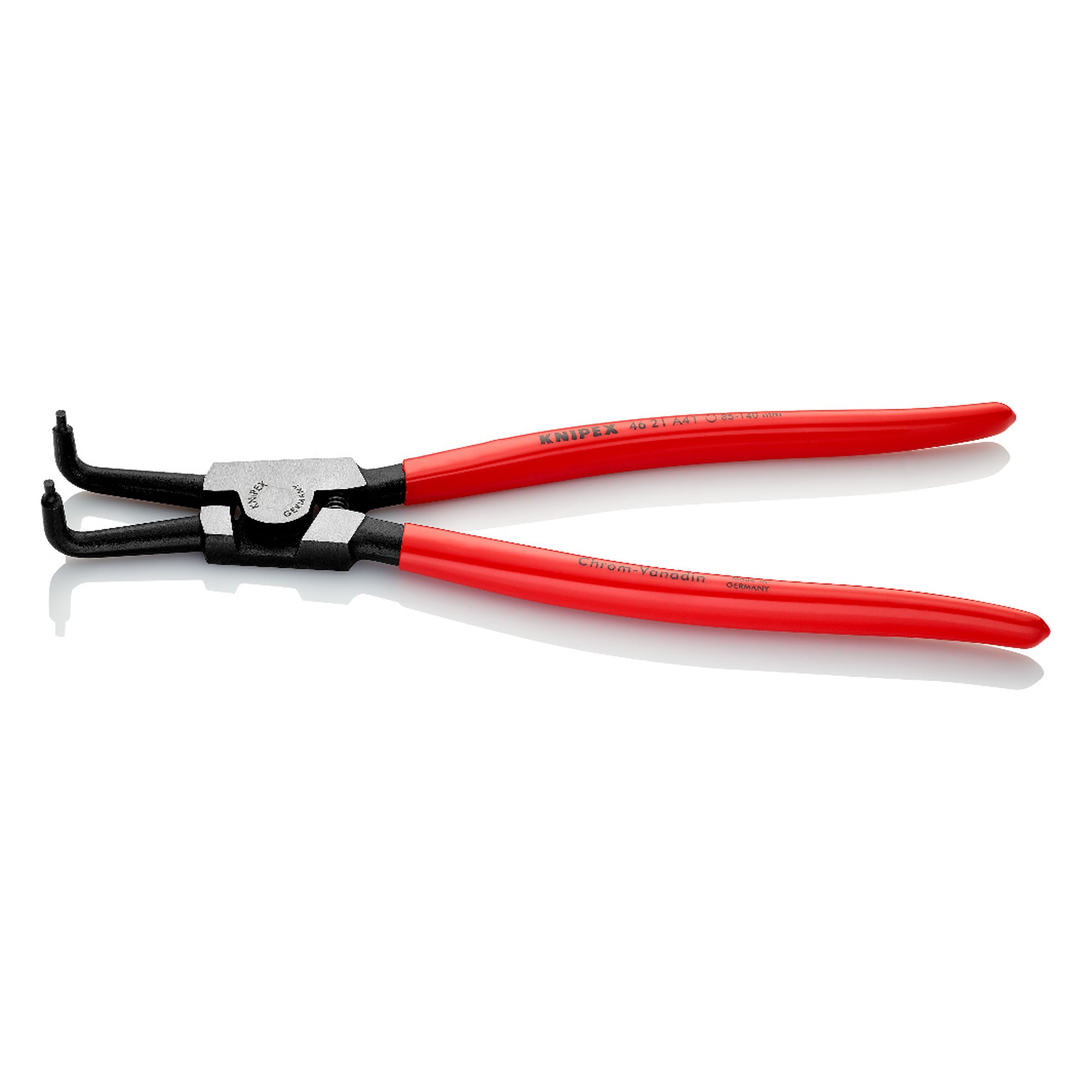 Circlip pliers for external circlips on shafts 85 - 140 mm dia., black atramentized, 300 mm