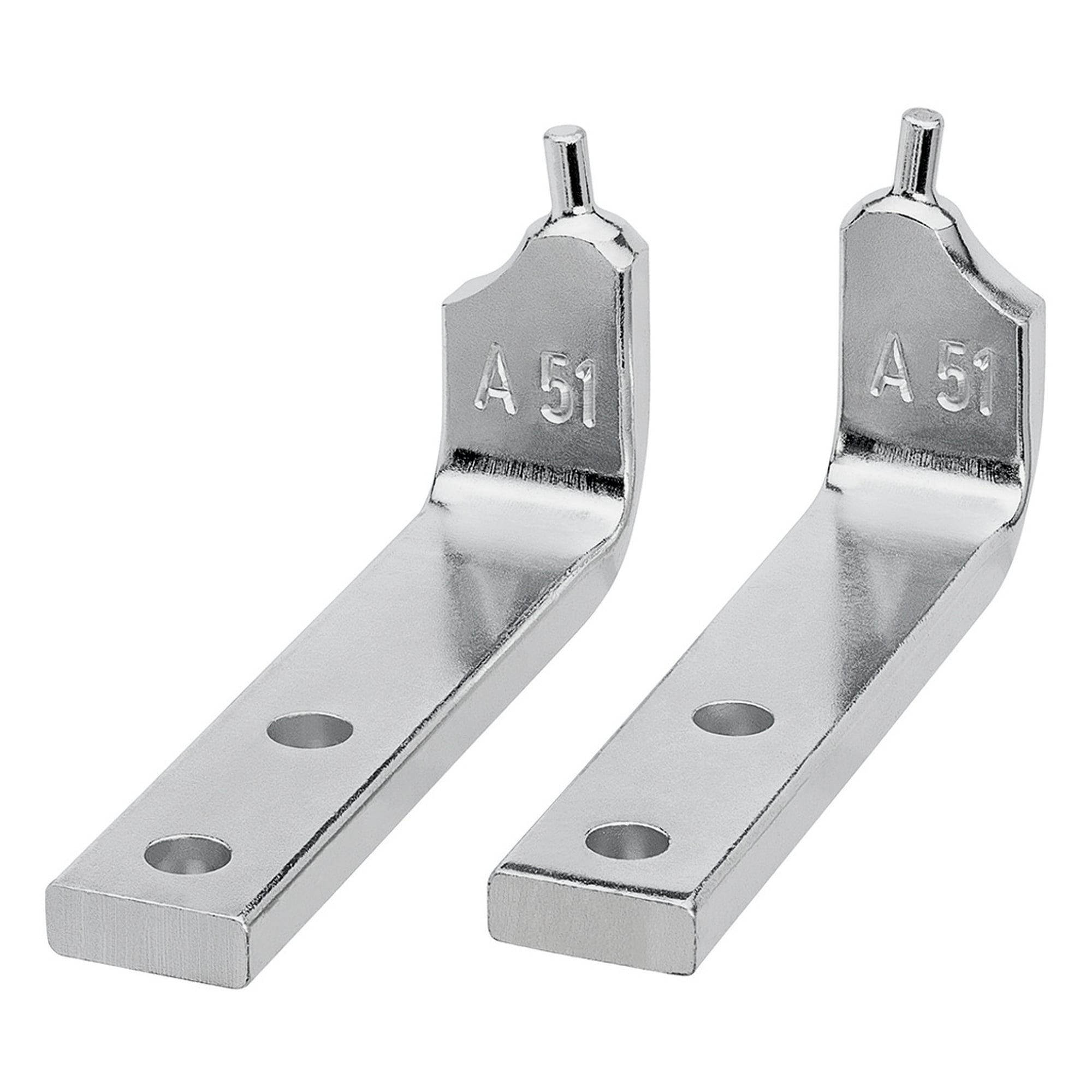 1 Paar Ersatzspitzen, gewinkelt, für Sicherungsringzange 46 20 A51, 42 mm
