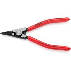Knipex 46 11 A0. Circlip pliers for outer rings on shafts, black atramentized, 140 mm