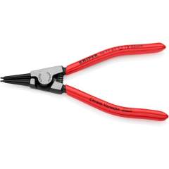 Knipex 46 11 A1. Circlip pliers for outer rings on shafts, black atramentized, 140 mm