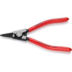 Knipex 46 11 G1. Circlip pliers for hand rings on shafts, black atramentized, 140 mm