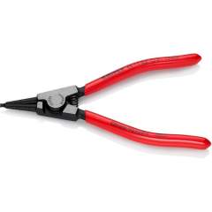 Knipex 46 11 G2. Circlip pliers for hand rings on shafts, black atramentized, 140 mm