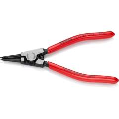 Knipex 46 11 G3. Circlip pliers for hand rings on shafts, black atramentized, 140 mm