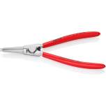 Knipex 46 13 A3. Circlip pliers for outer rings on shafts, chrome-plated, 210 mm