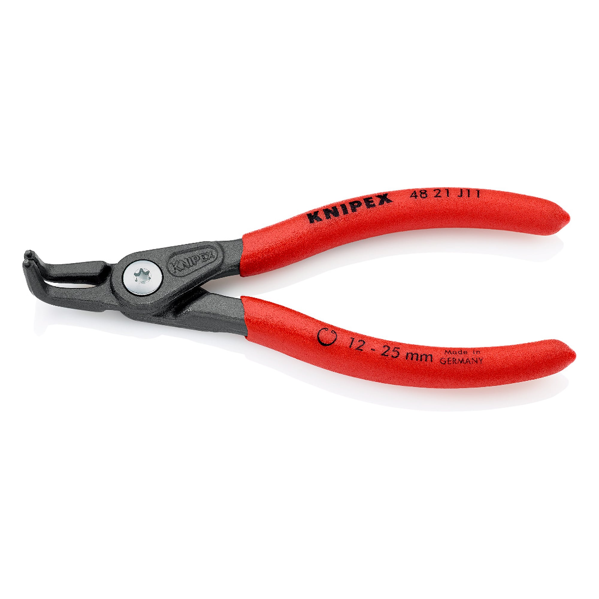 Pince de précision pour circlips intérieurs d'alésage Ø 12 - 25 mm, DIN 5256 D, 130 mm