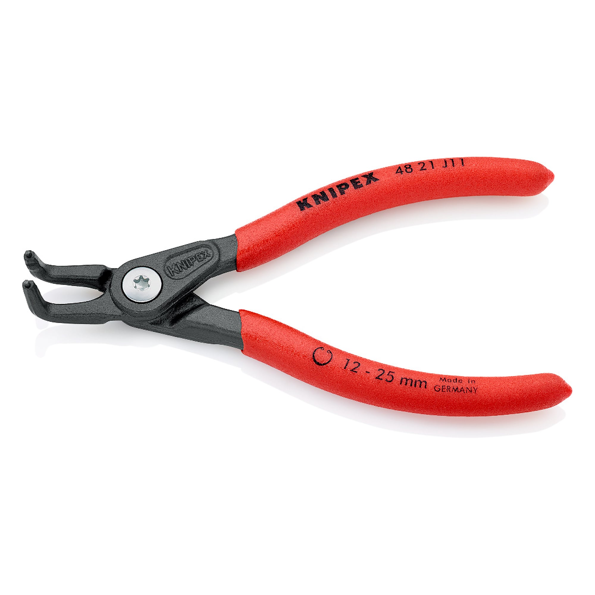 Pince de précision pour circlips intérieurs d'alésage Ø 12 - 25 mm, DIN 5256 D, 130 mm