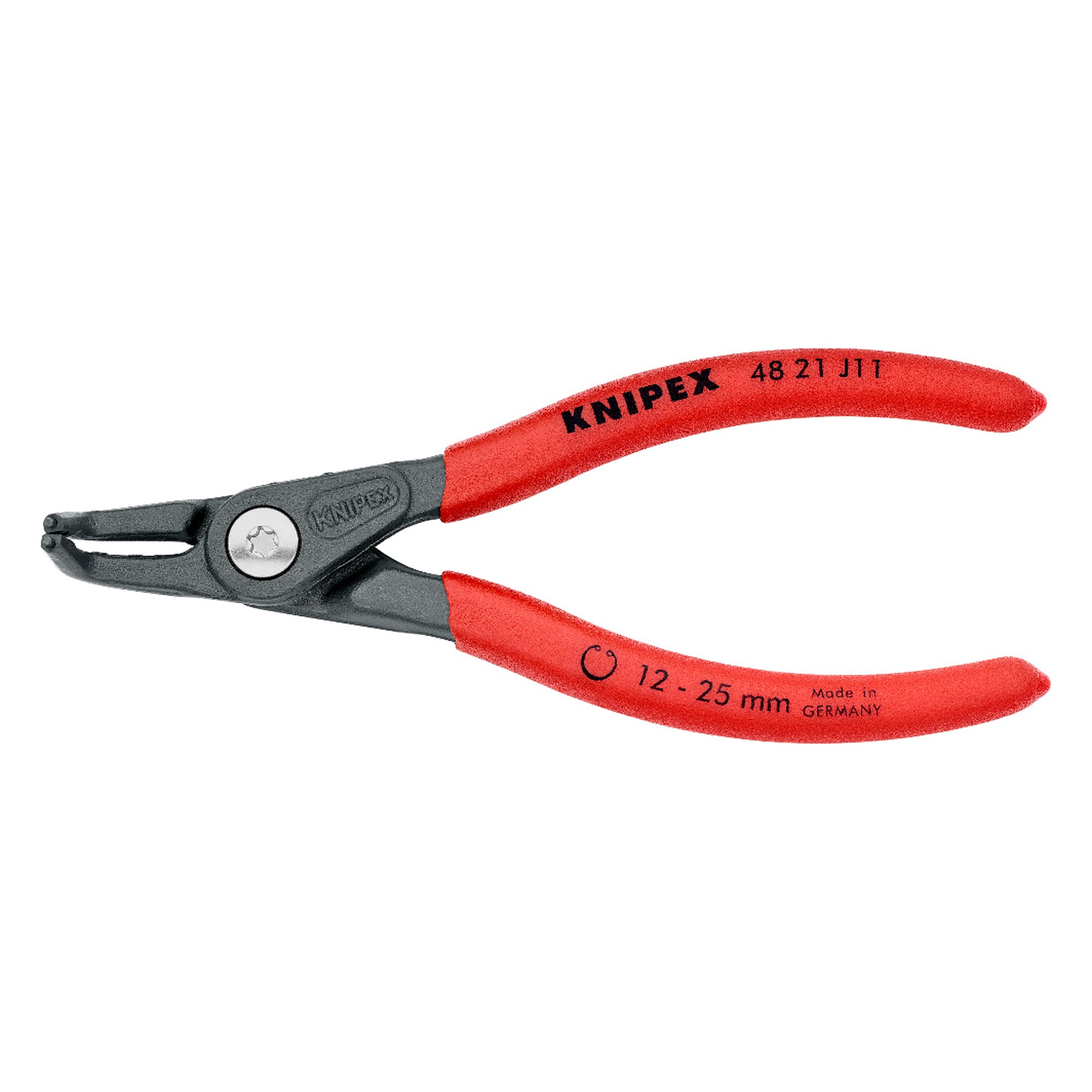 Pince de précision pour circlips intérieurs d'alésage Ø 12 - 25 mm, DIN 5256 D, 130 mm