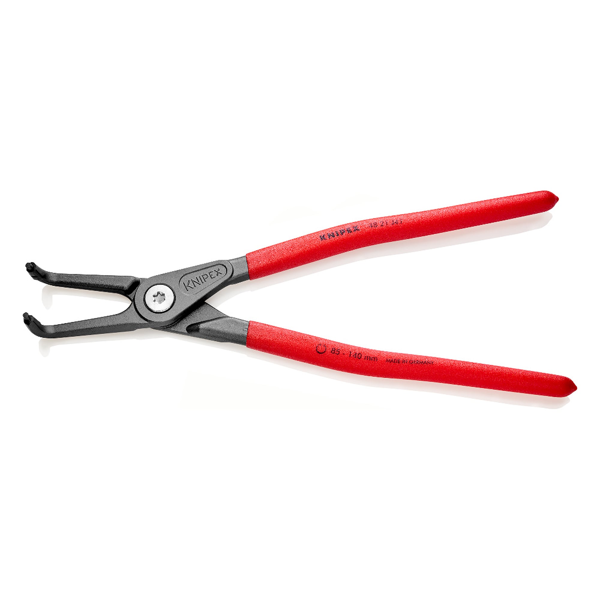 Precision circlip pliers for internal circlips in bore holes 85 - 140 mm dia., 305 mm
