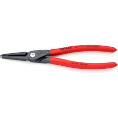 Knipex 48 11 J3. Precision circlip pliers for inner rings in bores, gray atramentized, 225 mm