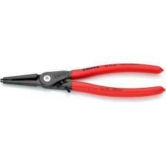 Knipex 48 31 J3. Precision circlip pliers for inner rings in bores with overstretch protection, gray atramentized, 225 mm