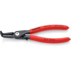 Knipex 48 41 J21. Precision circlip pliers for inner rings in bores, gray atramentized, 165 mm