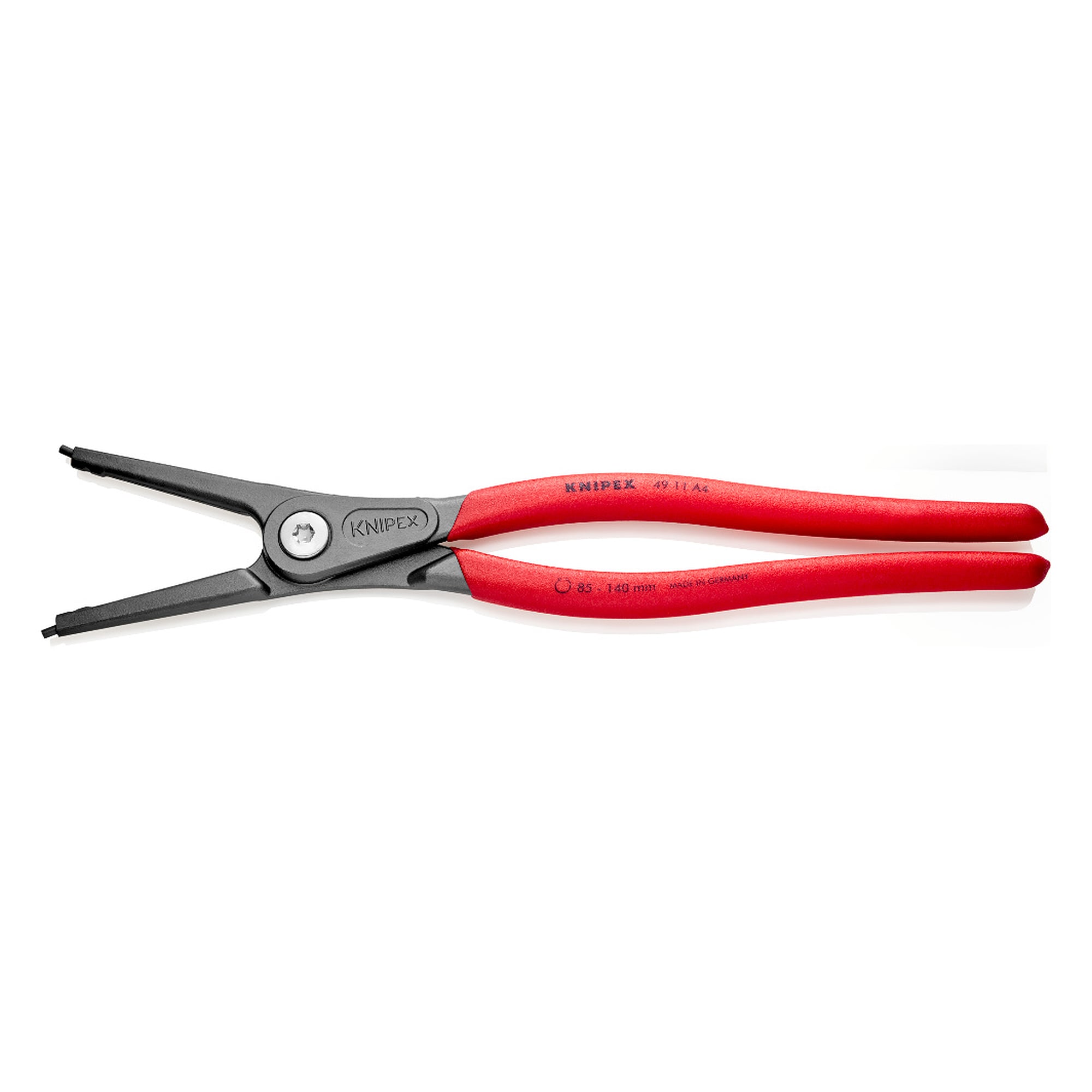 Pince de précision pour circlips extérieurs d'arbre, Ø d'arbre 85 - 140 mm, 320 mm