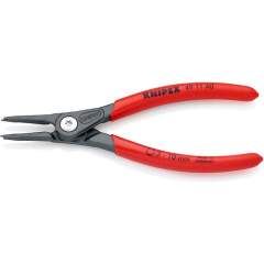 Knipex 49 11 A0. Precision circlip pliers for outer rings on shafts, gray atramentized, 140 mm