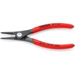Knipex 49 11 A1. Precision circlip pliers for outer rings on shafts, gray atramentized, 140 mm