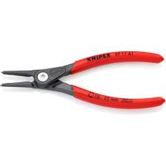 Knipex 49 11 A1. Precision circlip pliers for outer rings on shafts, gray atramentized, 140 mm