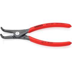 Knipex 49 21 A21. Precision circlip pliers for outer rings on shafts, gray atramentized, 165 mm
