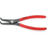 Knipex 49 21 A31. Precision circlip pliers for outer rings on shafts, gray atramentized, 210 mm