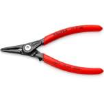 Knipex 49 31 A0. Precision circlip pliers for outer rings on shafts with overstretch protection, gray atramentized, 140 mm