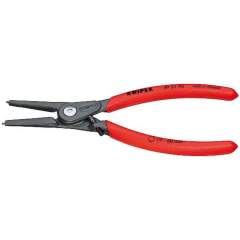 Knipex 49 31 A2. Precision circlip pliers for outer rings on shafts with overstretch protection, gray atramentized, 180 mm