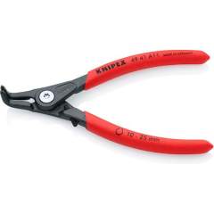 Knipex 49 41 A11. Precision circlip pliers for outer rings on shafts, gray atramentized, 130 mm