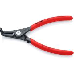 Knipex 49 41 A21. Precision circlip pliers for outer rings on shafts, gray atramentized, 165 mm