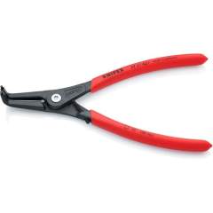 Knipex 49 41 A31. Precision circlip pliers for outer rings on shafts, gray atramentized, 210 mm