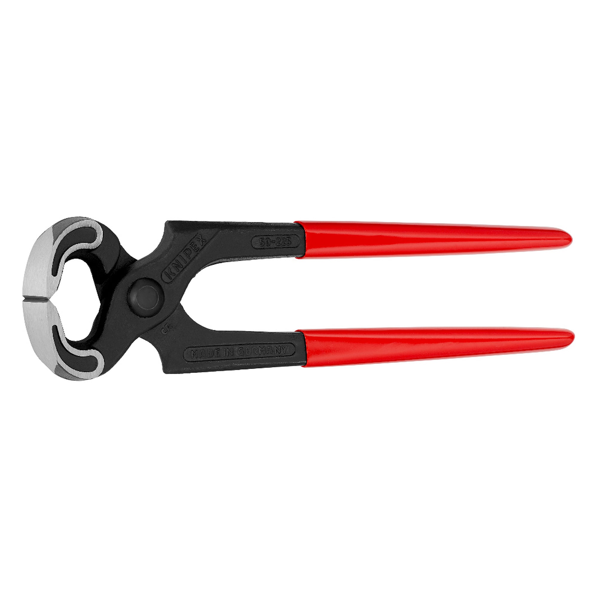 Carpenters' pincers black atramentised, cutting edges approx. 60 HRC, 225 mm