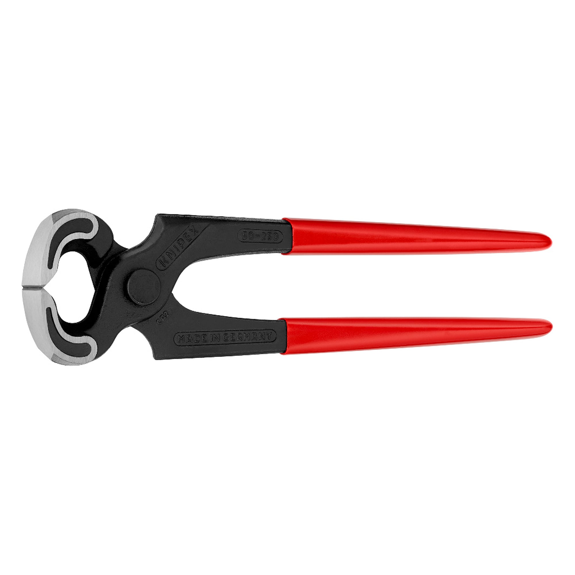 Tenaille de menuisier atramentée noir, longueur de coupe 28 mm, 250 mm