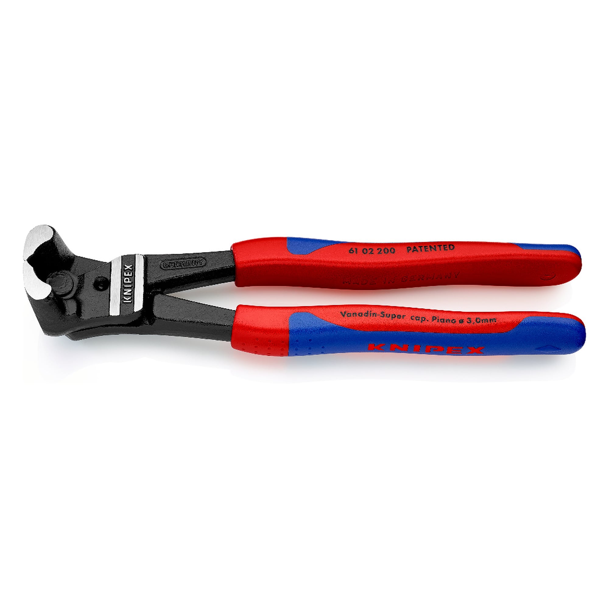 Pince coupante de devant pour boulons à forte démultiplication, fil dur Ø 3,5 mm, 200 mm