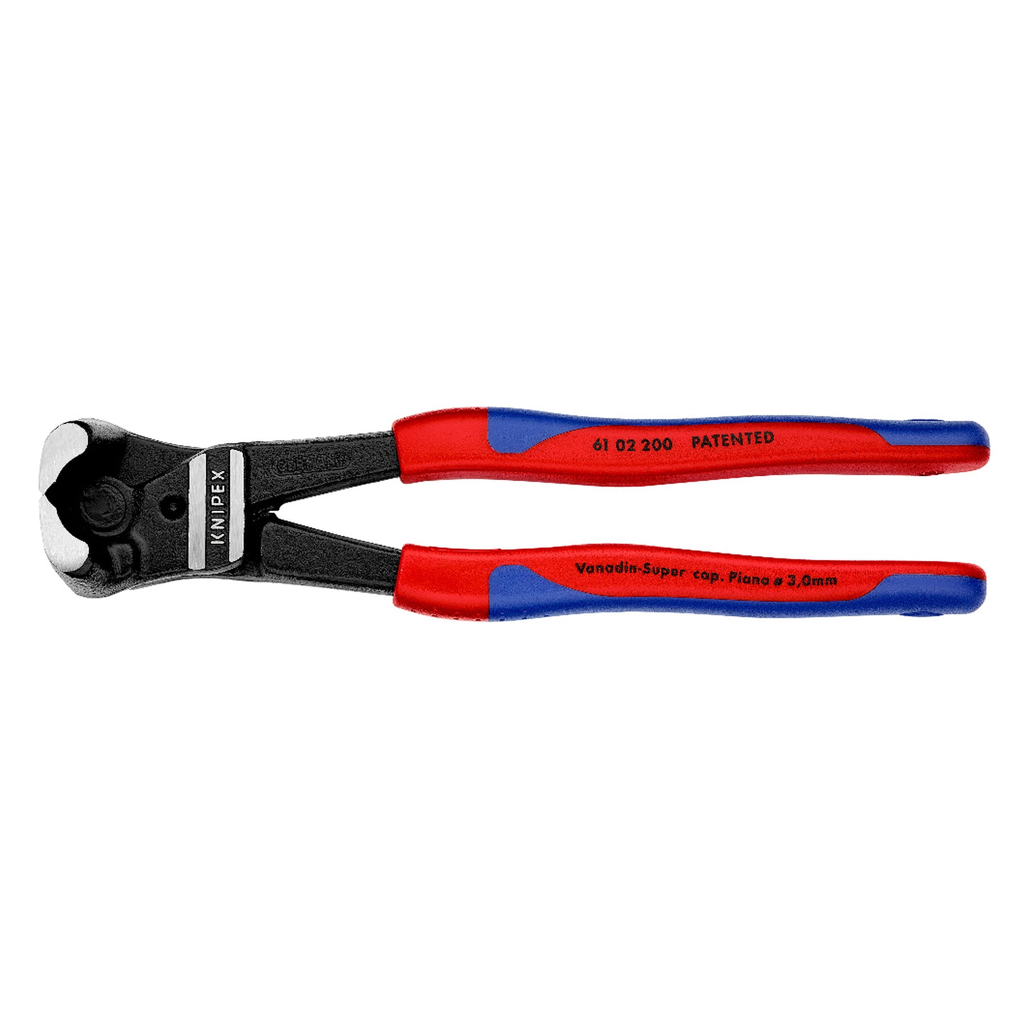 Pince coupante de devant pour boulons à forte démultiplication, fil dur Ø 3,5 mm, 200 mm
