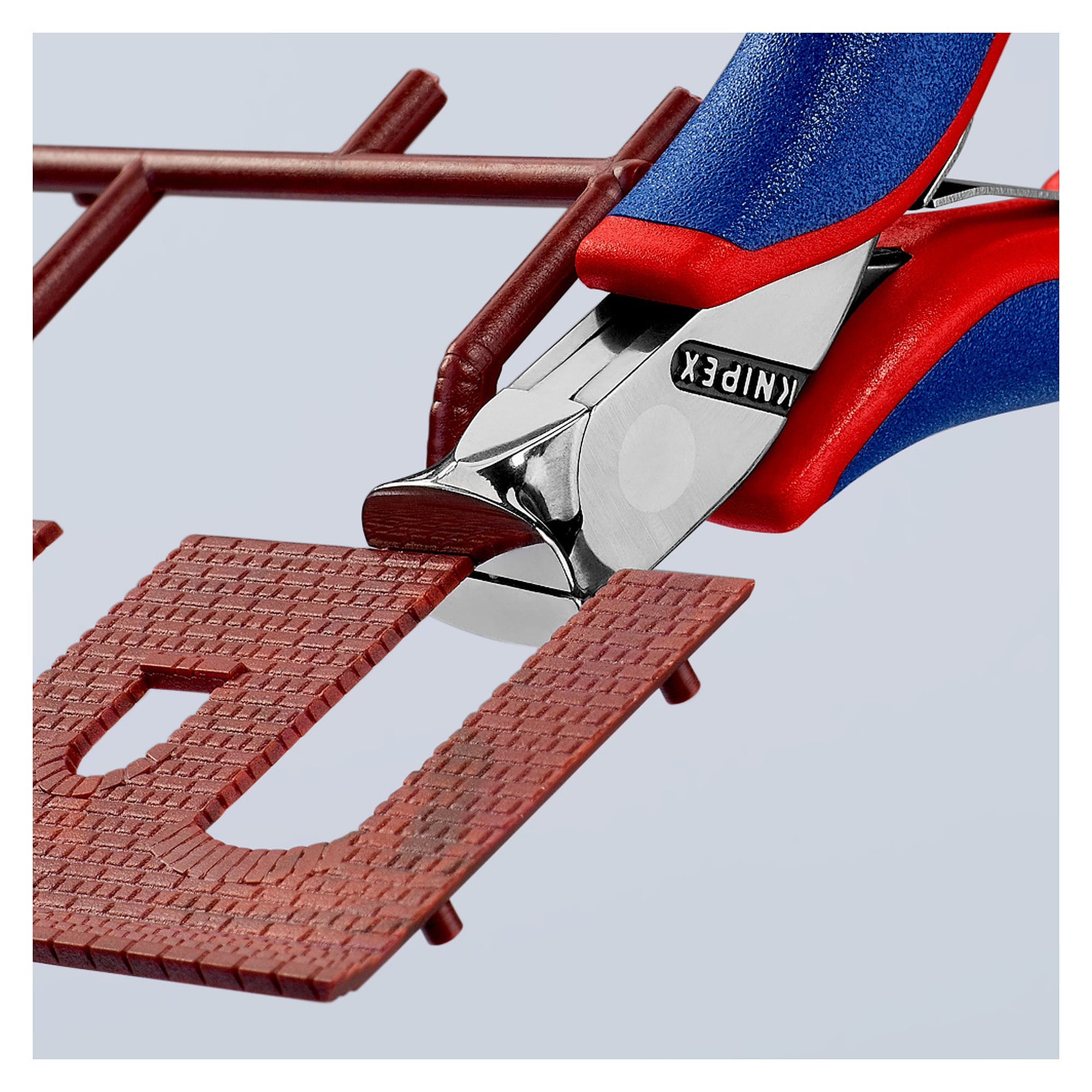 Electronics end cutting nippers with box joint, soft wire up to 1.4 mm dia., 115 mm