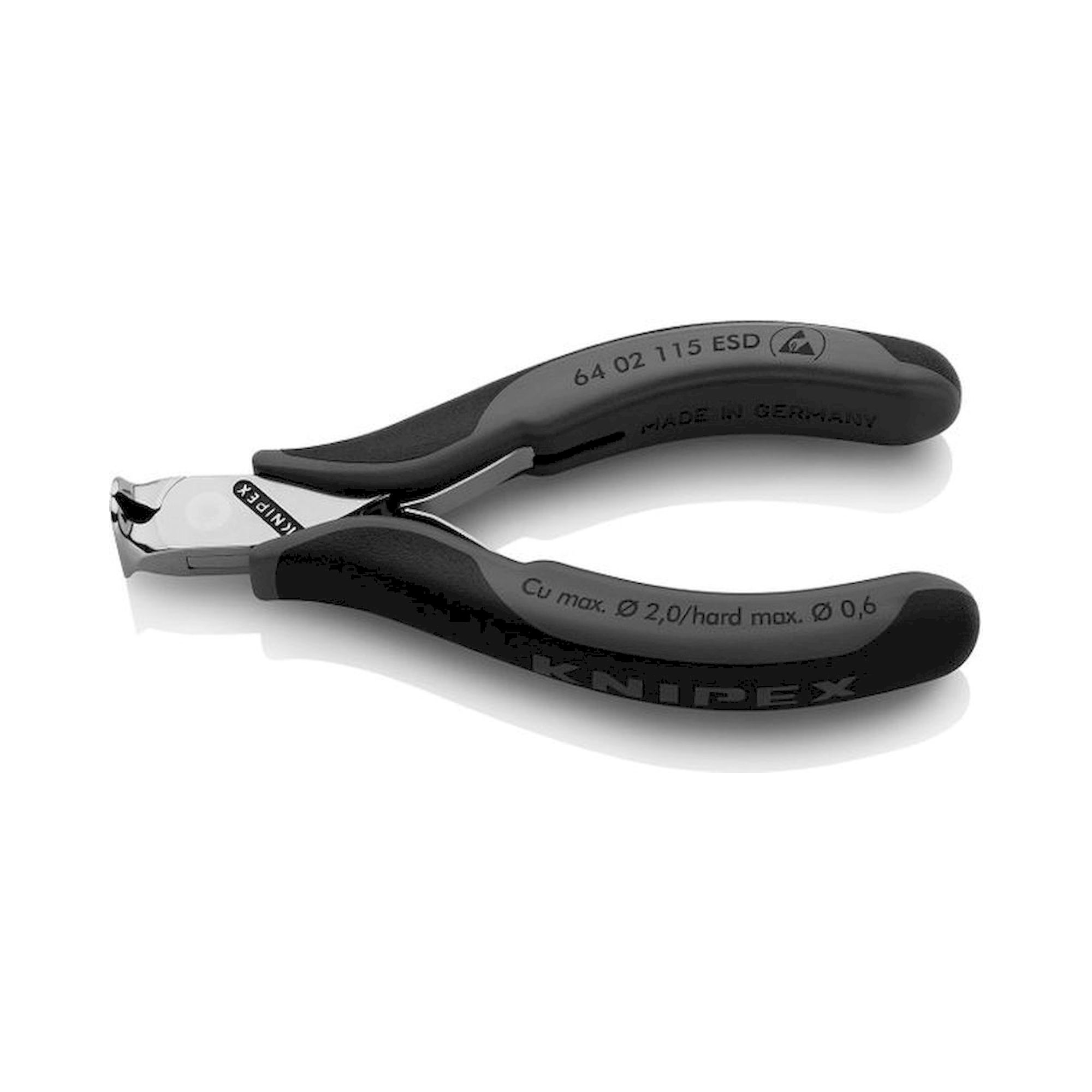 Knipex 64 02 115 ESD. ESD electronics end cutter, 130 mm
