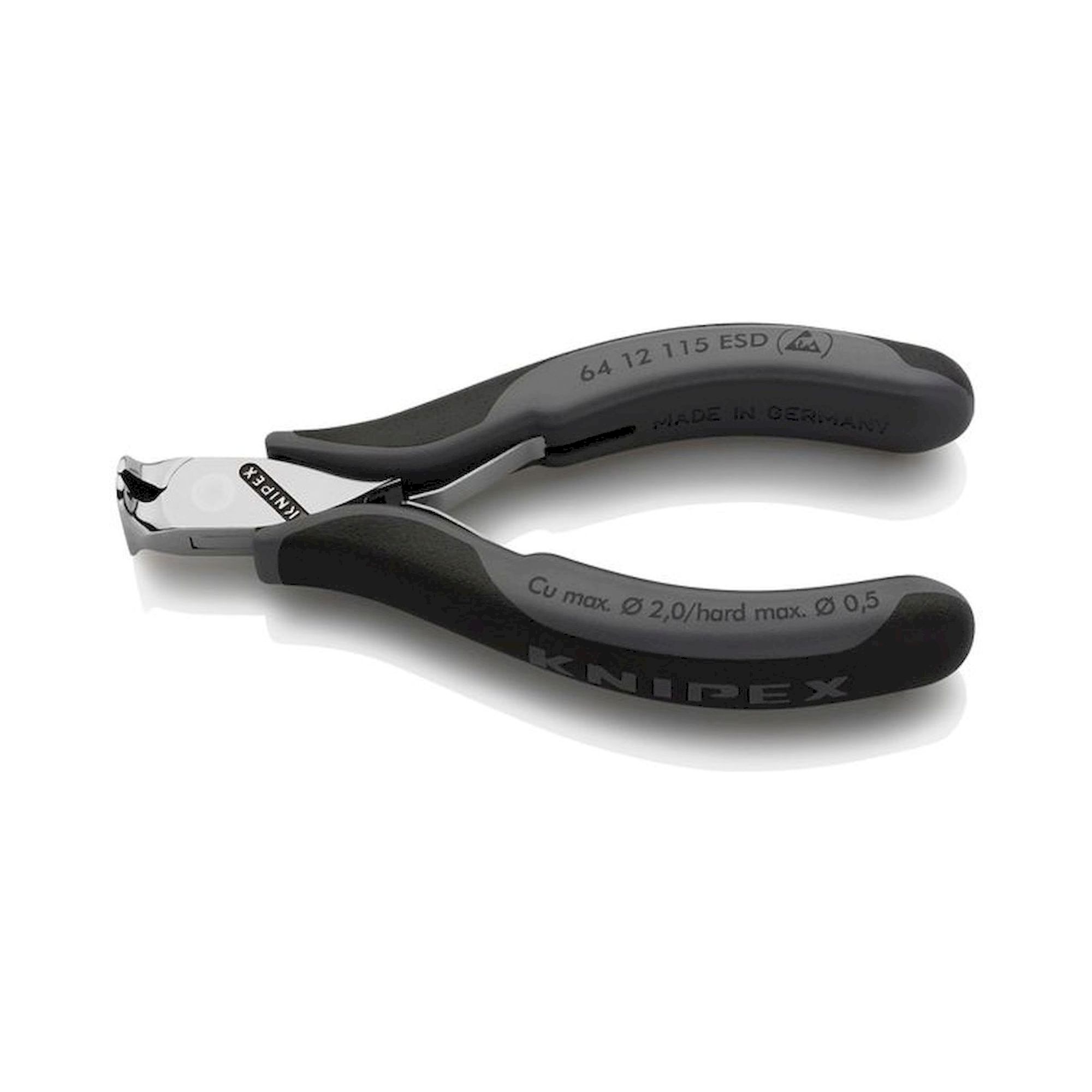 Knipex 64 12 115 ESD. Pince coupante frontale électronique ESD