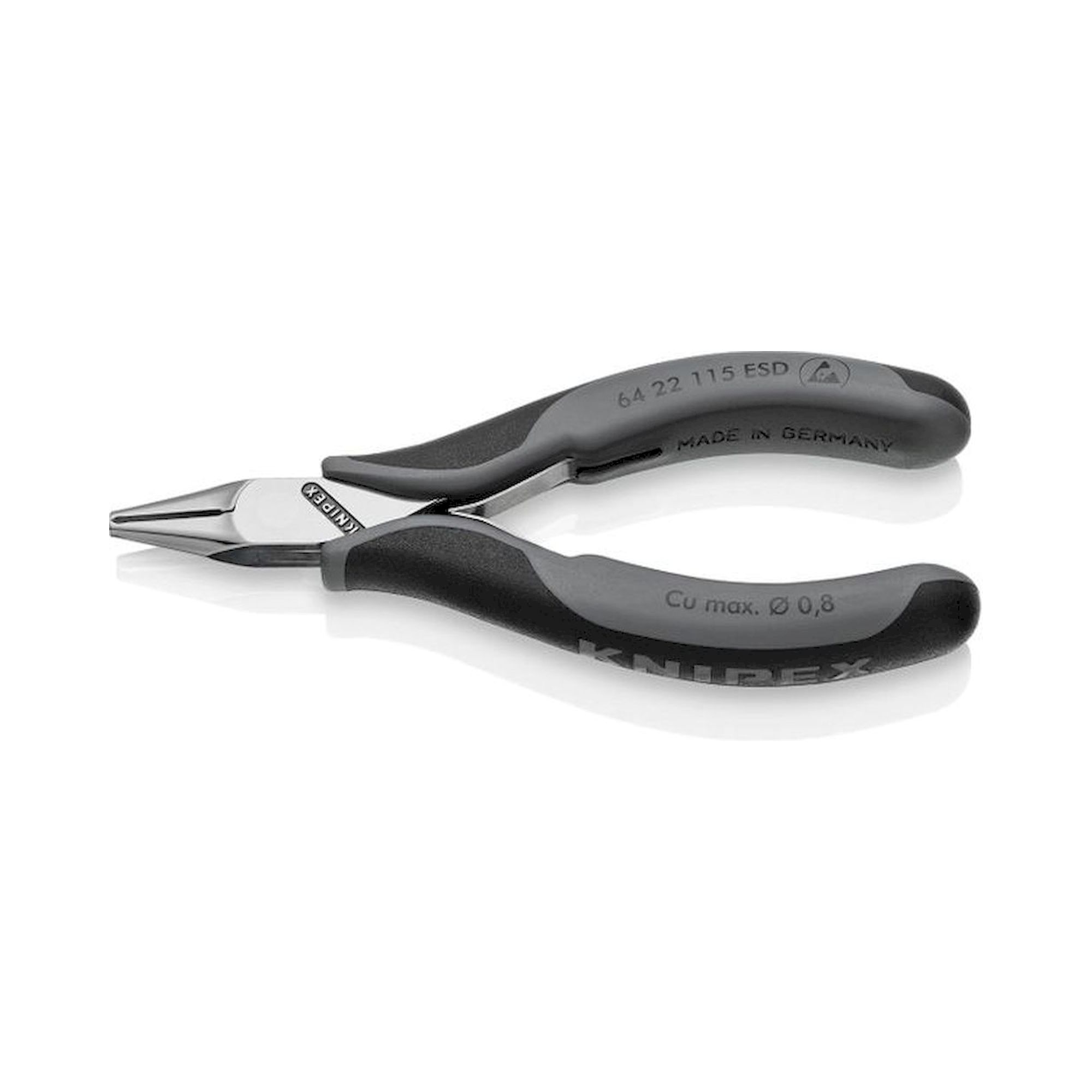 Knipex 64 22 115 ESD. ESD Elektronik-Vornschneider, 115 mm