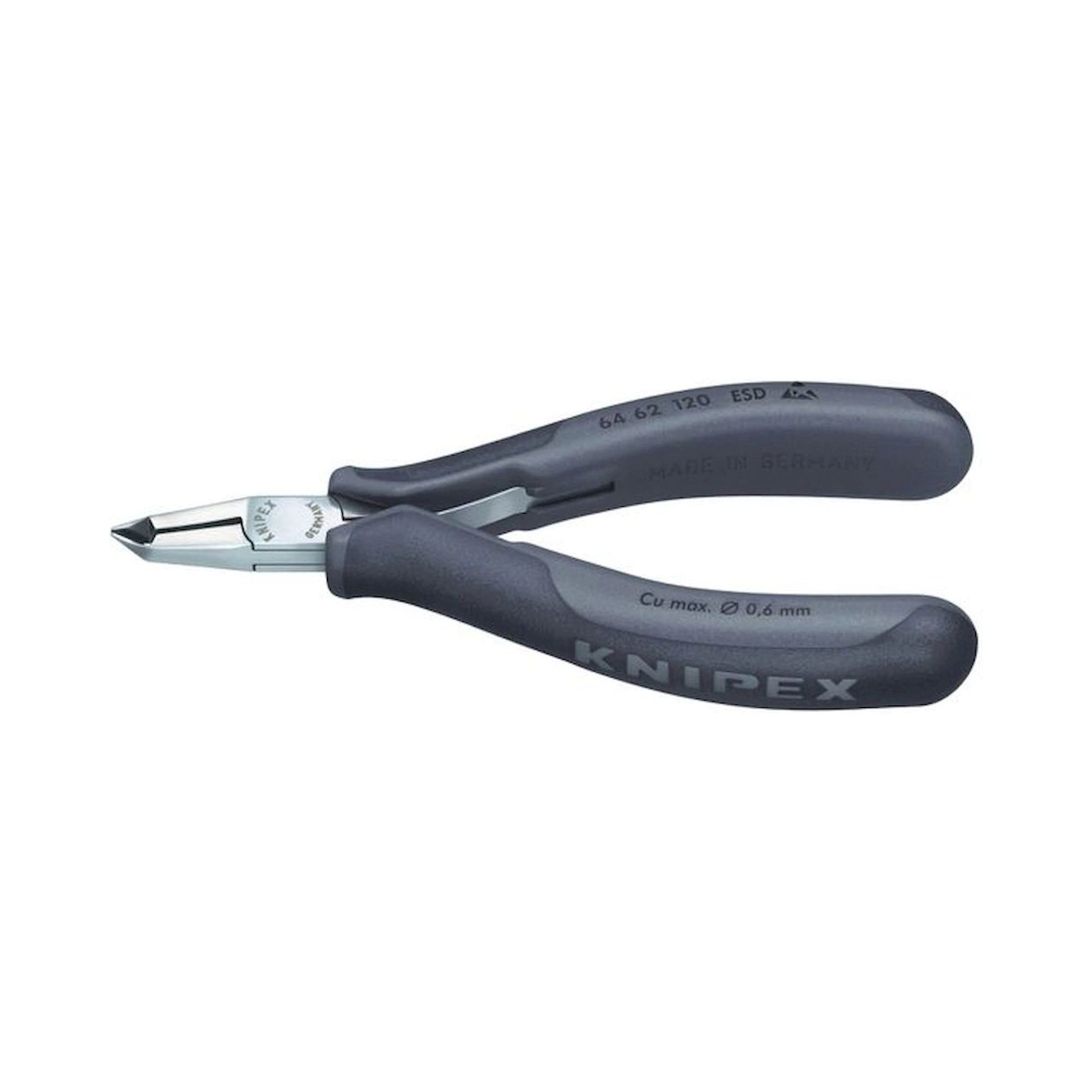 Knipex 64 62 120 ESD. Pince coupante frontale électronique ESD