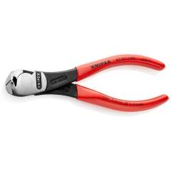 Knipex 67 01 140. Power end cutter, black atramentized, 140 mm