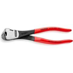 Knipex 67 01 200. Power end cutter, black atramentized, 200 mm