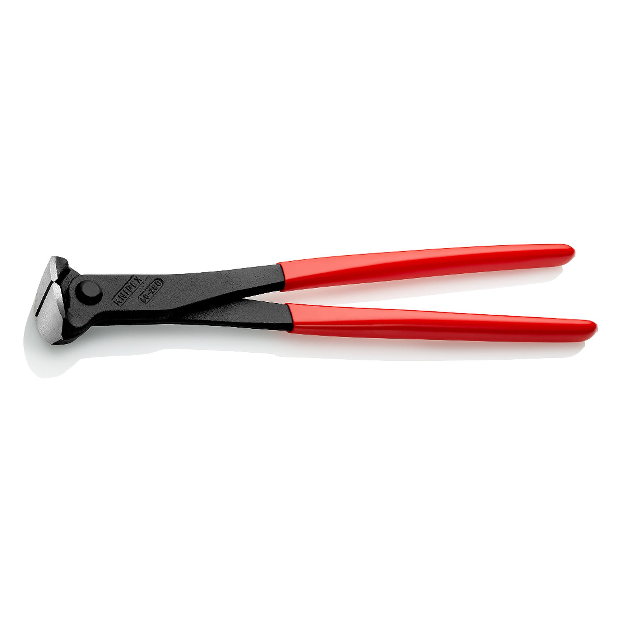 Pince coupante devant 280 mm pour fil à ligaturer, atramentée noir, fil dur jusqu'à Ø 3,2 mm