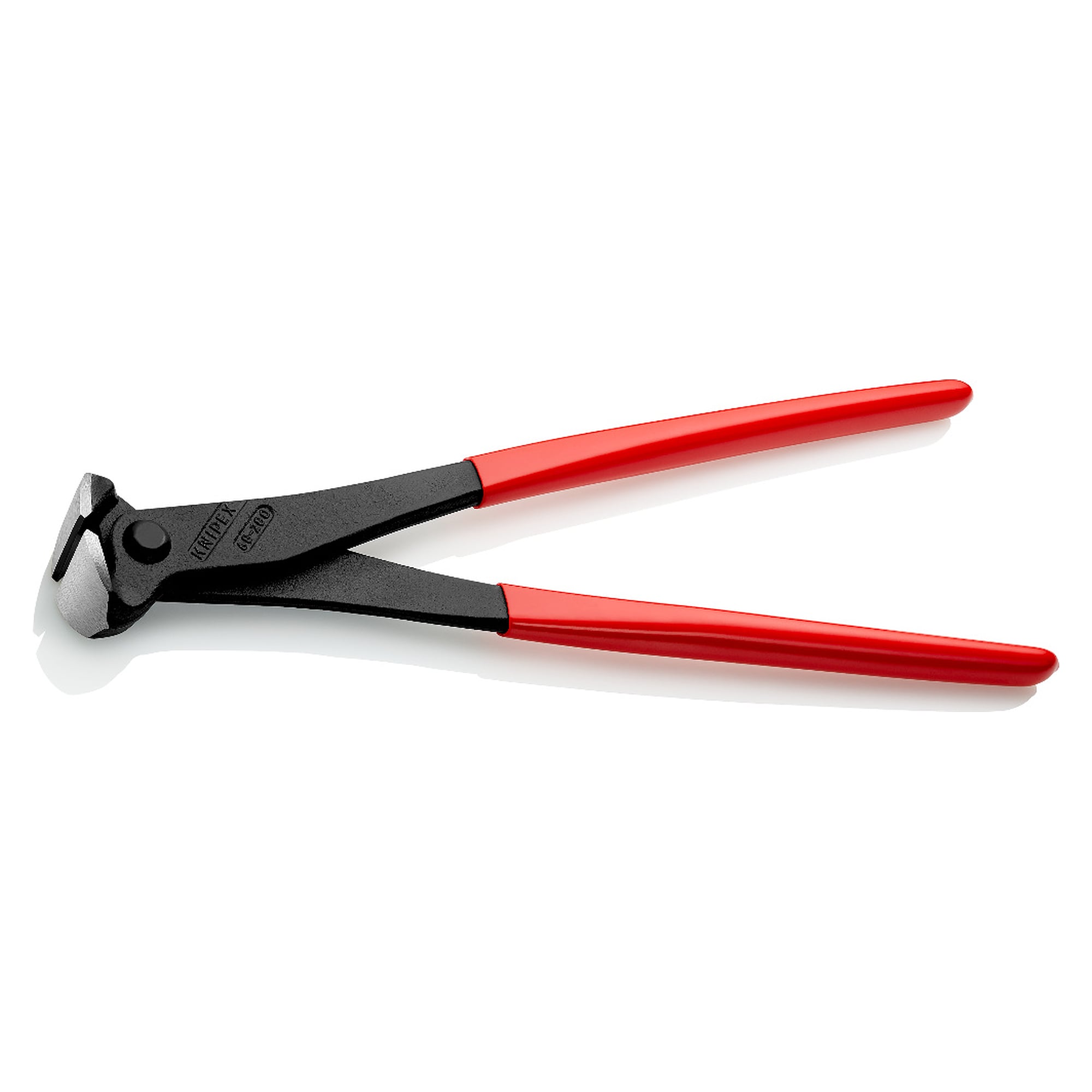Pince coupante devant 280 mm pour fil à ligaturer, atramentée noir, fil dur jusqu'à Ø 3,2 mm