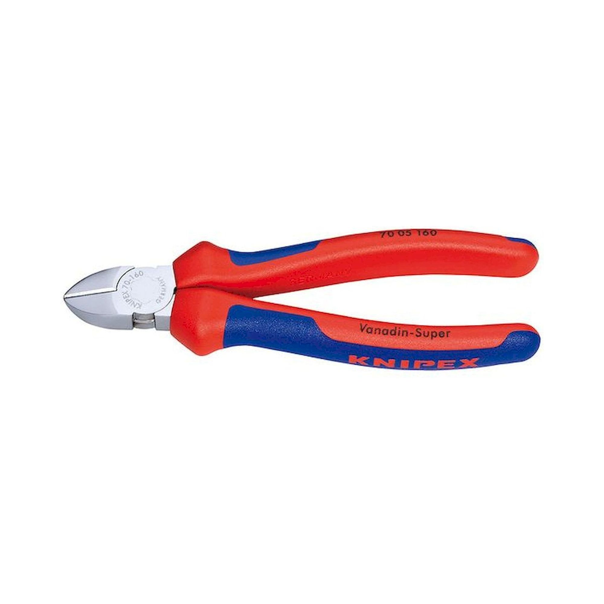 Knipex 70 05 180. Side cutter, chrome-plated, 180 mm