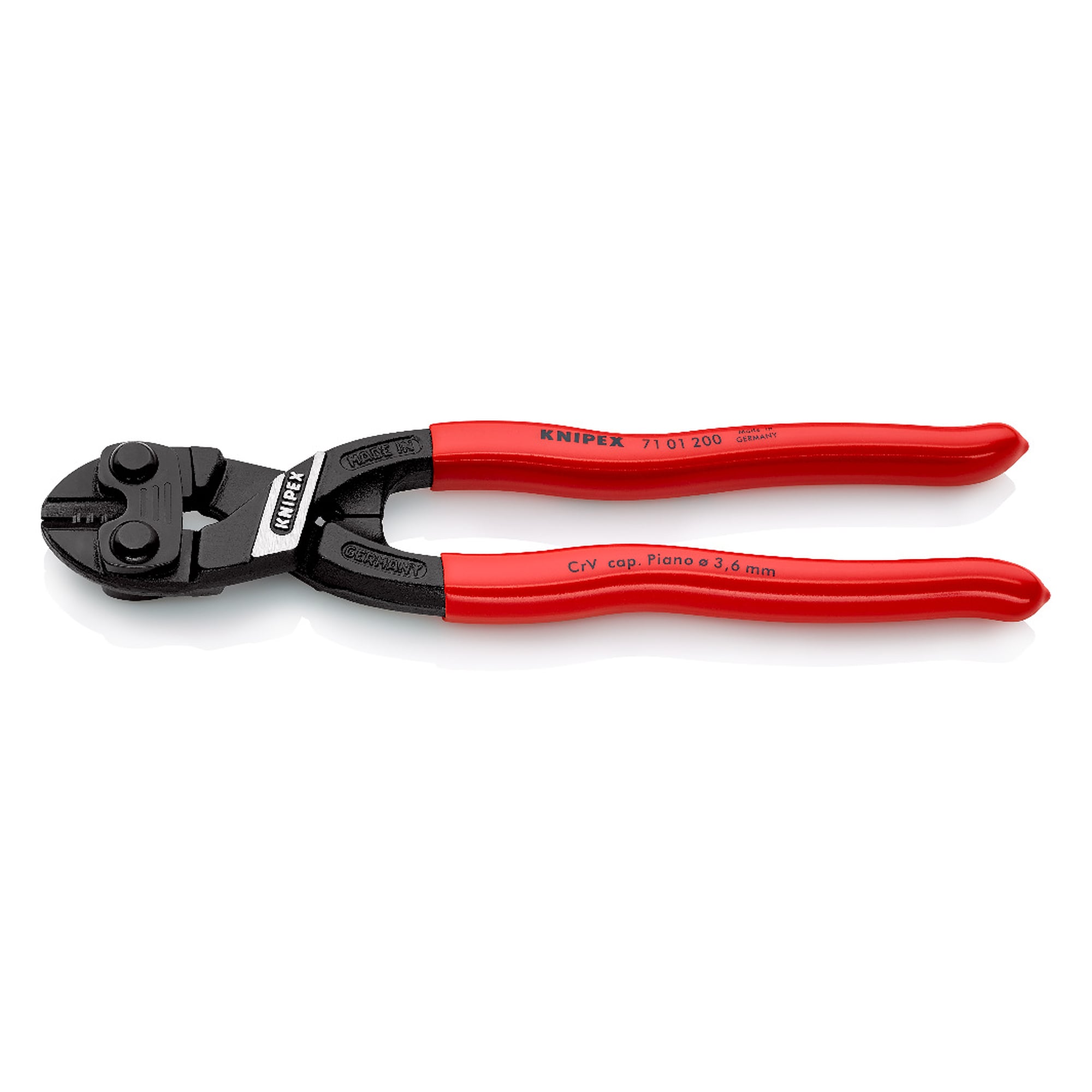 CoBolt compact bolt cutter, bolts up to 5.2 mm dia., cutting edges 64 HRC, 200 mm