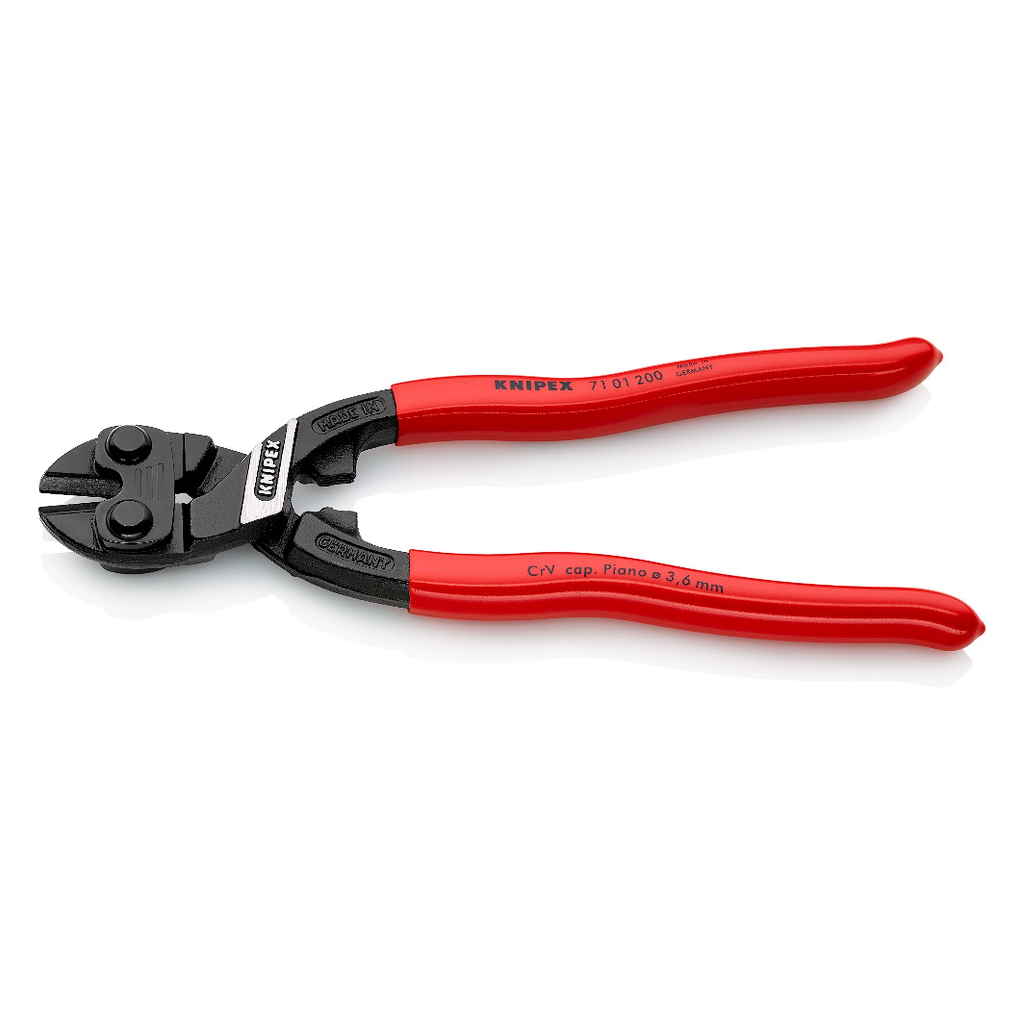 CoBolt compact bolt cutter, bolts up to 5.2 mm dia., cutting edges 64 HRC, 200 mm